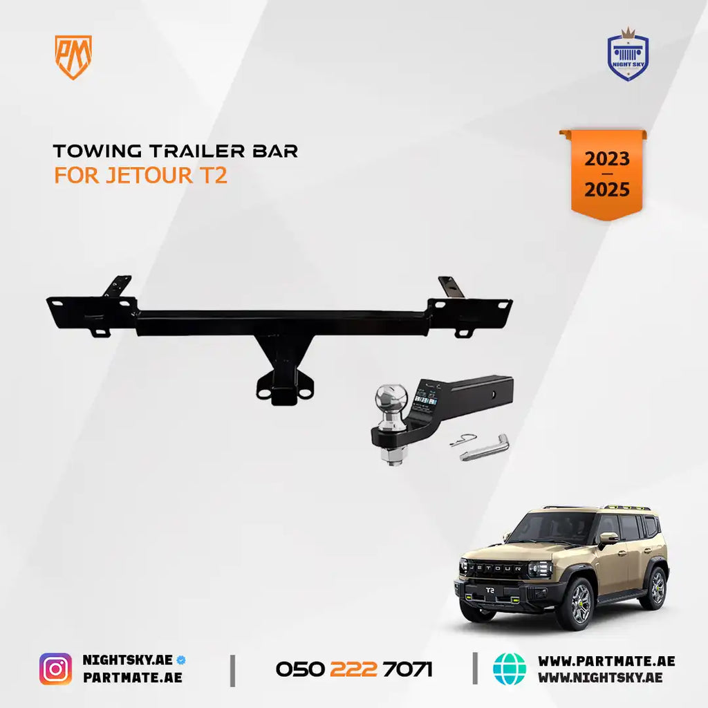 Jetour T2 towing trailer bar — original supplier image 2