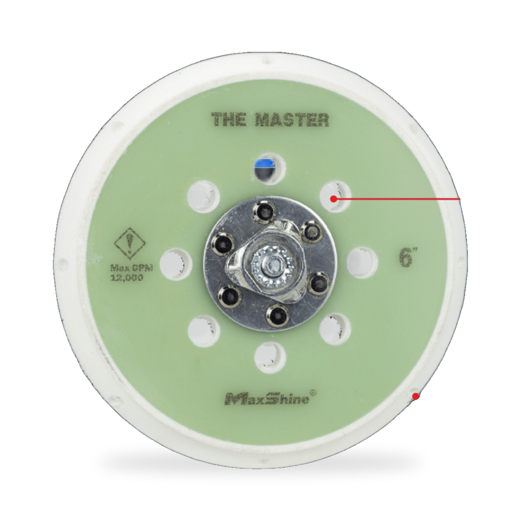 MaxShine 3011150P Pro Series Backing Plate – 6 in / 150 mm – MaxShine | AUTO SPORTS CAR CARE (view 2)