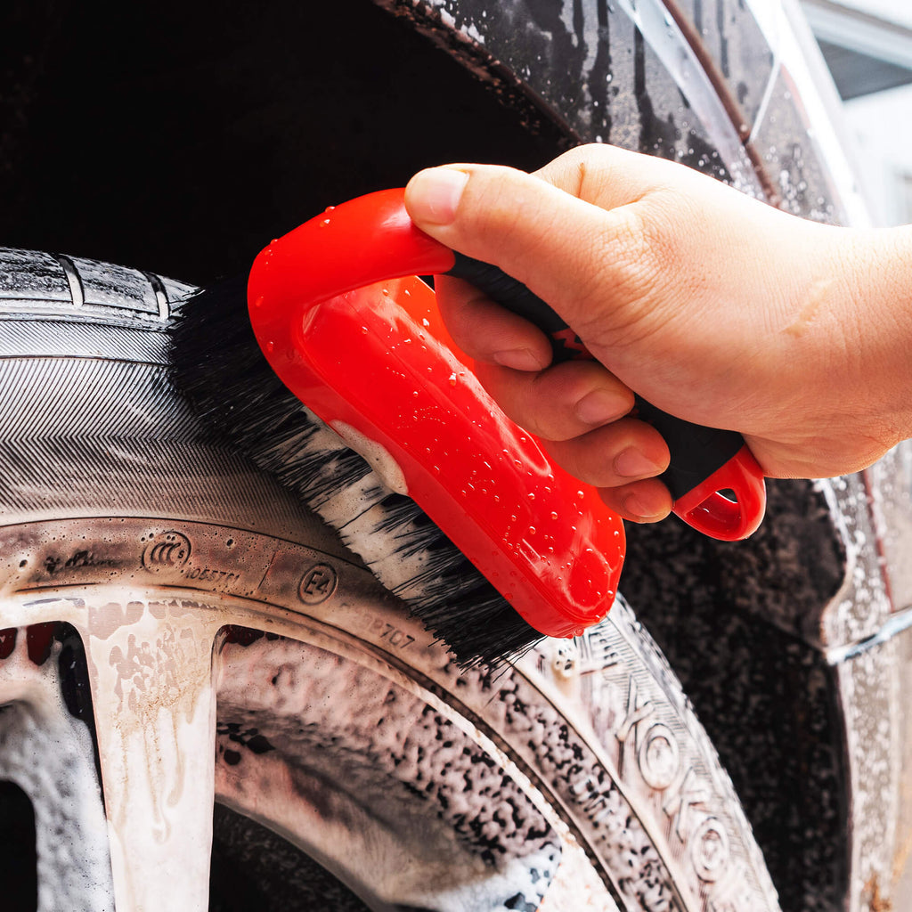 MaxShine 7011039 Pro Tire & Carpet Scrub Brush – Heavy Duty – MaxShine | AUTO SPORTS CAR CARE (view 4)
