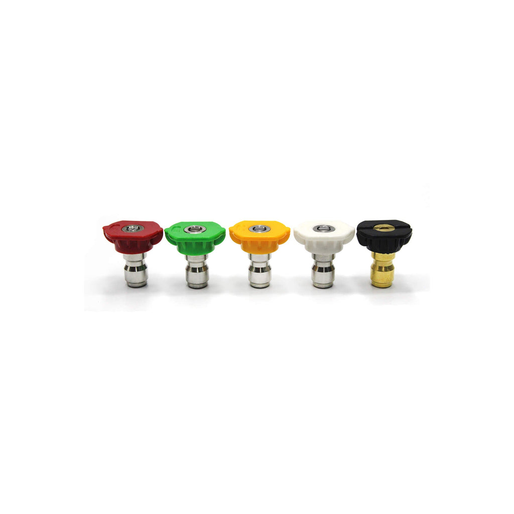 MaxShine 701202 Pressure Washer Nozzle Tips – 5 Spray Angles – MaxShine | AUTO SPORTS CAR CARE (view 2)