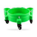 MaxShine 702311 Rolling Bucket Dolly – Green – MaxShine | AUTO SPORTS CAR CARE