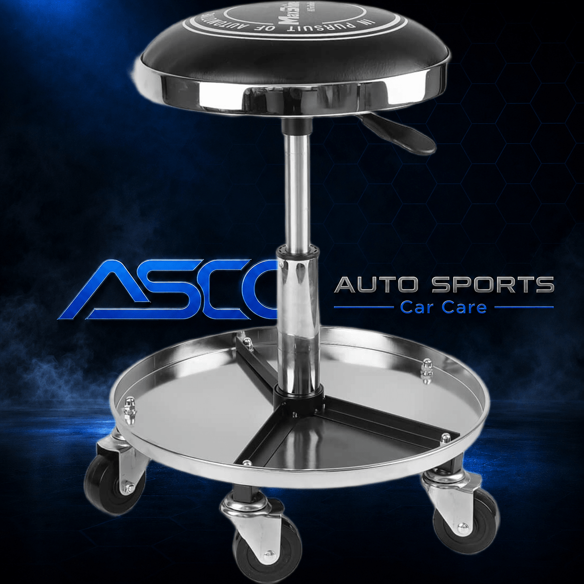 MaxShine 702315 Premium Detailing Stool with Tool Tray – MaxShine | AUTO SPORTS CAR CARE