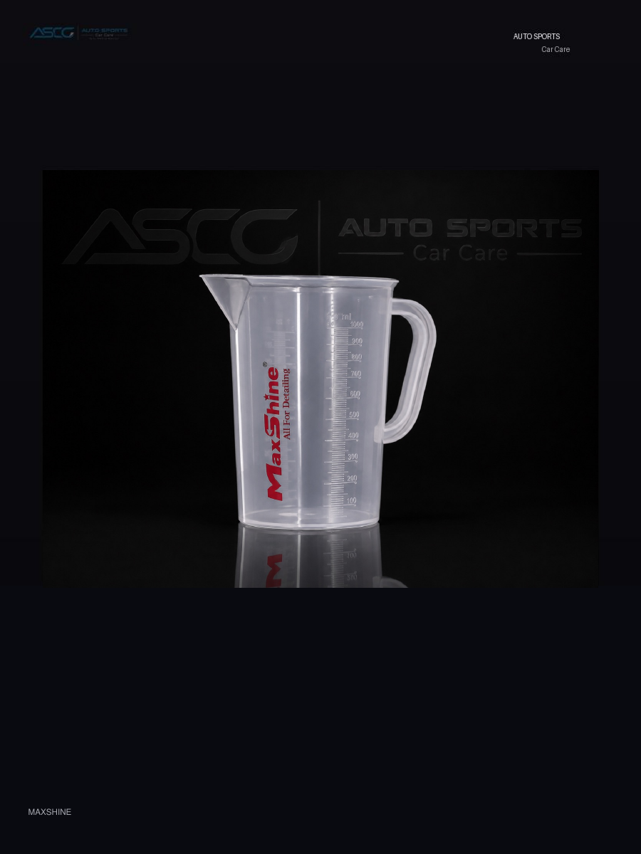 MaxShine Measuring Cup 710102 1000 mL - ASCC catalog