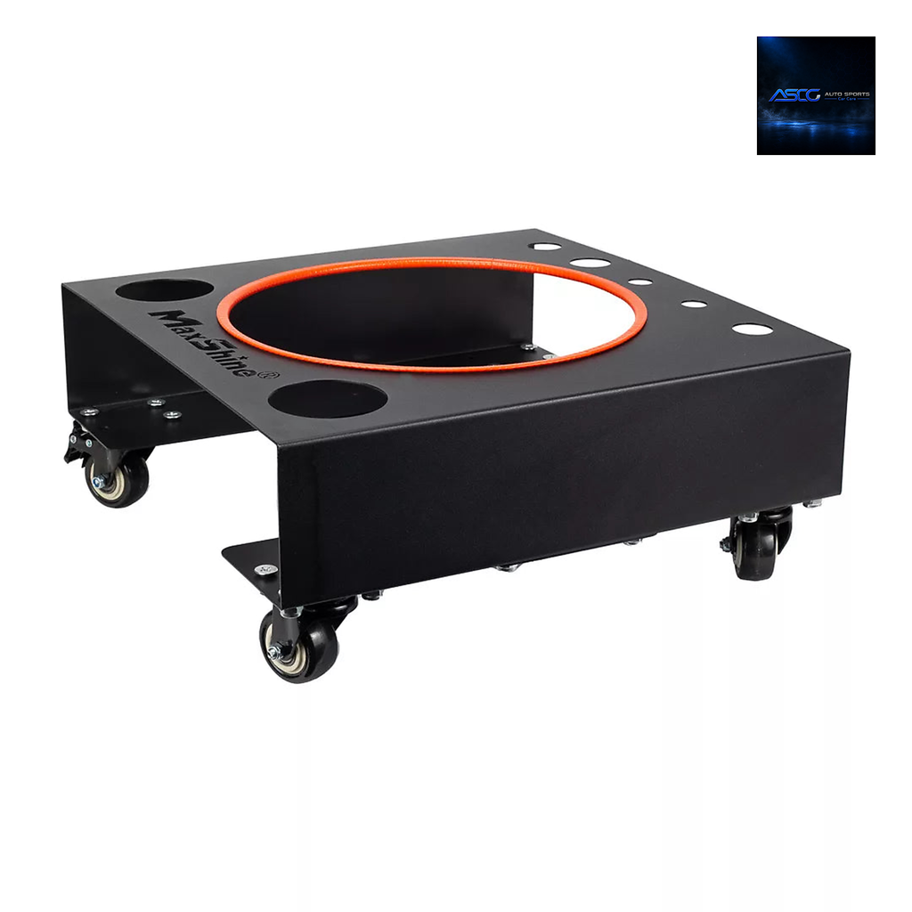 MaxShine H12 Detailing Bucket Dolly – Coated Steel – MaxShine | AUTO SPORTS CAR CARE (view 2)