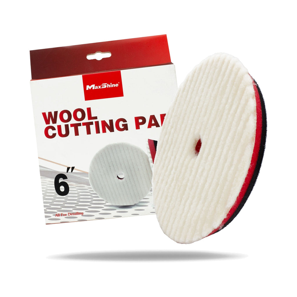MaxShine RW Wool Cutting Pad – MaxShine | AUTO SPORTS CAR CARE