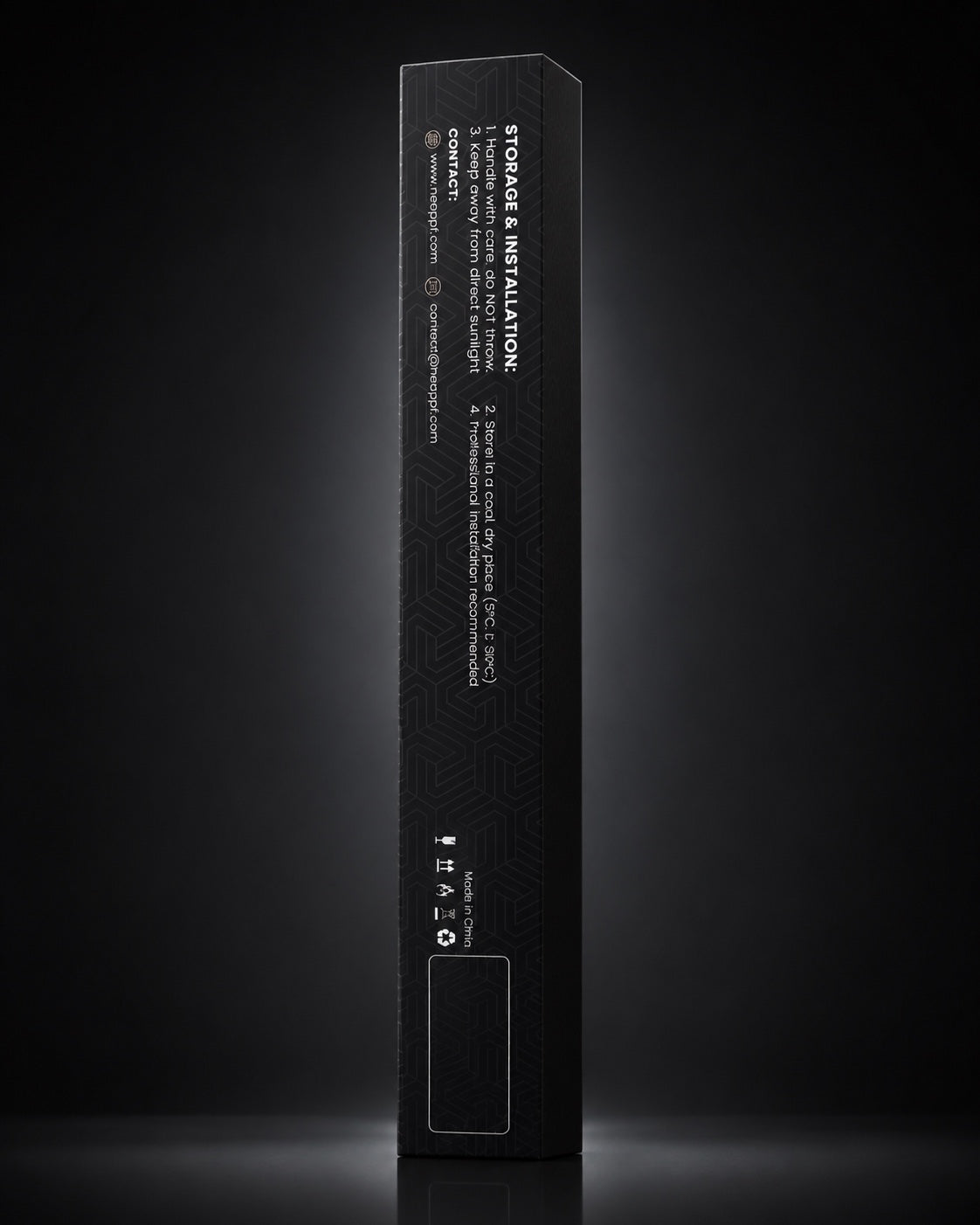 NEO PPF packaging and storage details
