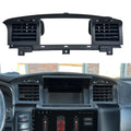 Nissan Patrol Y61 dashboard AC center air vent frame – Black variant, 2005–2023