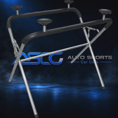 Folding Automotive Panel Support Stand - LD-AU4008 - product showcase video (AUTO SPORTS CAR CARE)