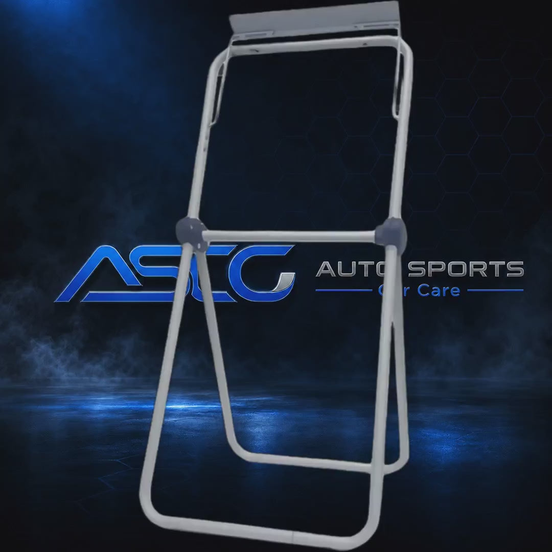 Masking Paper Roll Stand - LD-AU5005 - product showcase video (AUTO SPORTS CAR CARE)