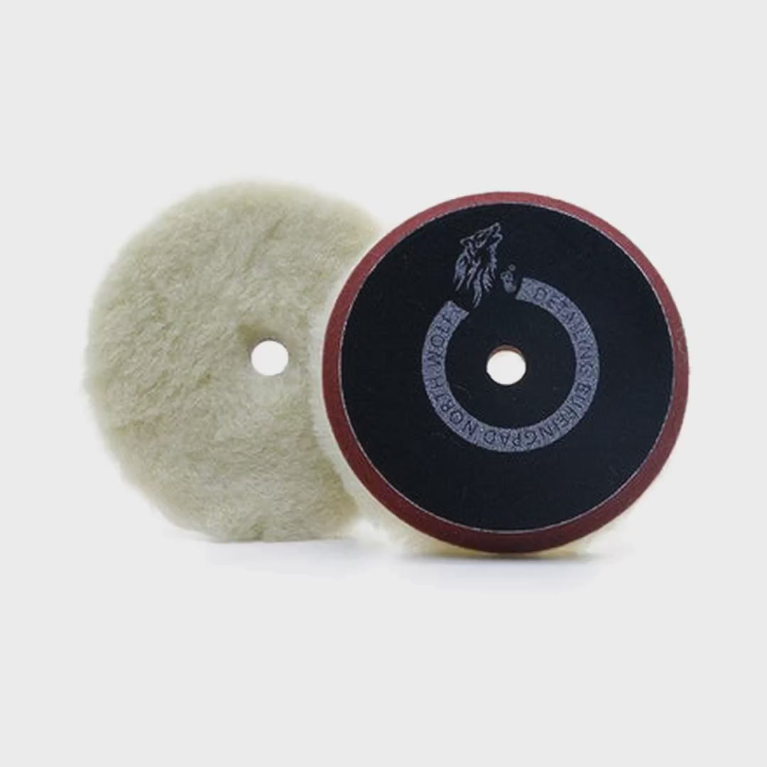 Northwolf DA 6/7 Wool Polishing Pad - product showcase video (Northwolf) | AUTO SPORTS CAR CARE