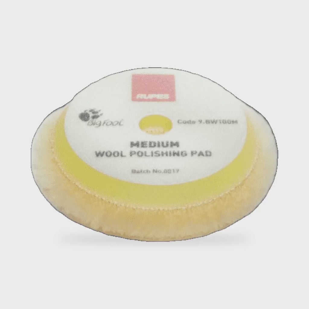 RUPES D-A Series Wool Polishing Pad - product showcase video (Rupes) | AUTO SPORTS CAR CARE