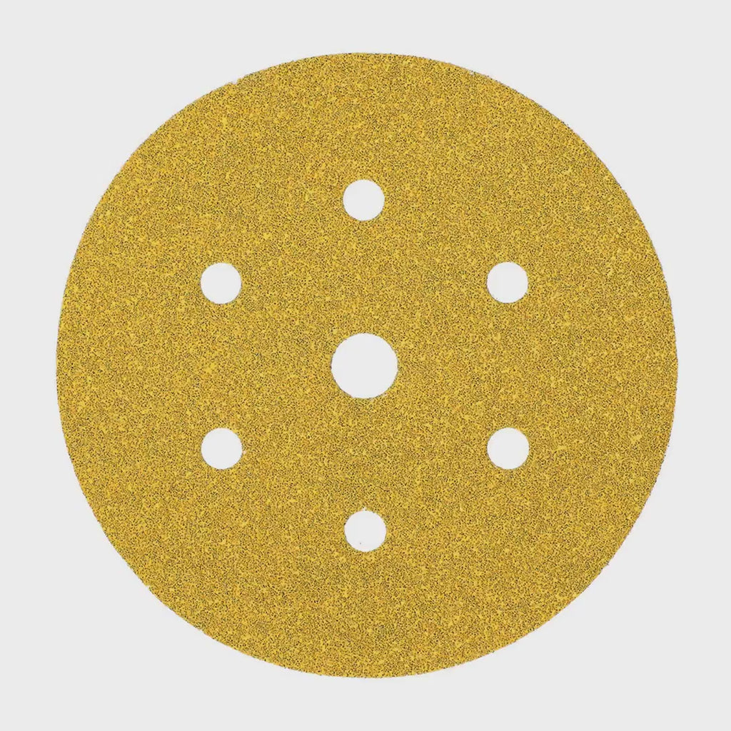 Mirka Gold Disc P80 – 100 pcs, 150 mm Grip, 7 Holes - product showcase video (Mirka) | AUTO SPORTS CAR CARE