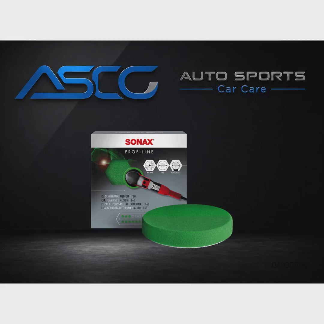 SONAX Polishing Pad Green 160 mm - product showcase video (SONAX) | AUTO SPORTS CAR CARE