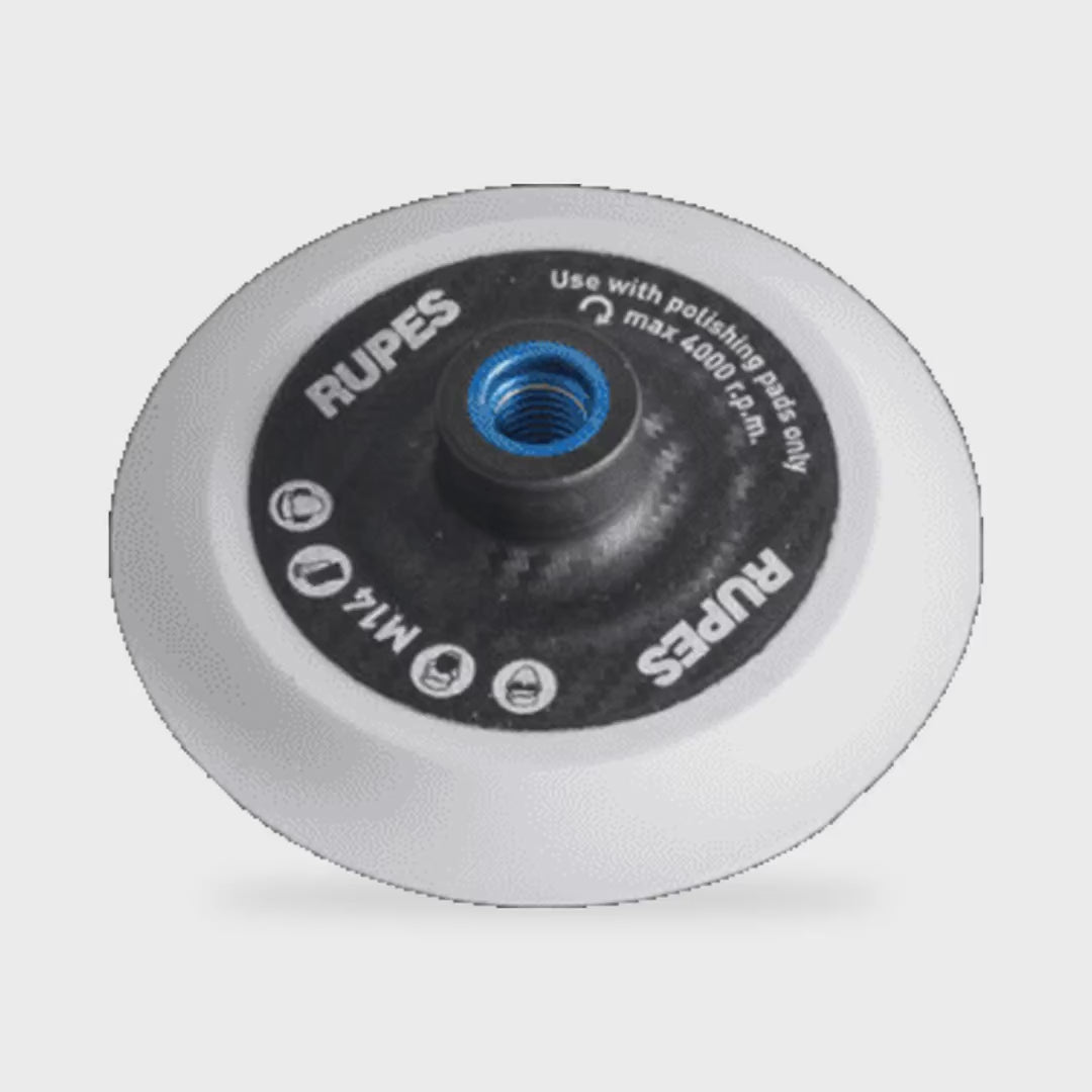 Rupes Backing Pad Velcro Pad M14 992.500 - product showcase video (Rupes) | AUTO SPORTS CAR CARE