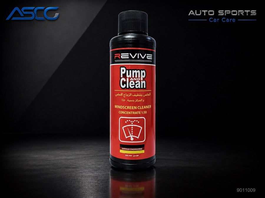 REVIVE PUMP AND CLEAN WINDSCREEN CLEANER