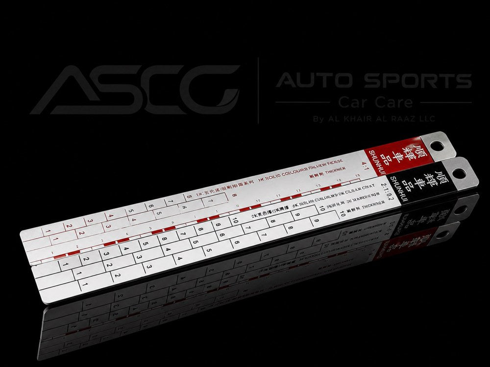 Shunhui Paint Mixing Ratio Ruler – Shunhui | AUTO SPORTS CAR CARE