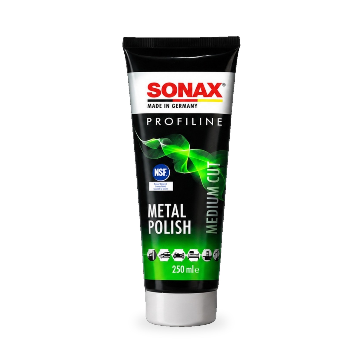 SONAX PROFILINE Metal Polish Medium Cut – 250 ml – SONAX | AUTO SPORTS CAR CARE