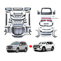 Toyota Land Cruiser LC200 2008–2021 to LC300/2023-style full conversion kit – complete component view